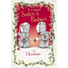 Sister & Partner Me to You Bear Christmas Card Image Preview